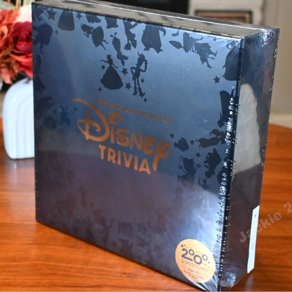 Disney Trivia Game with Colorful Pieces